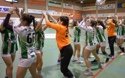 Les jugadores gracienques, en un partit d'aquesta darrera temporada | OAR Gràcia